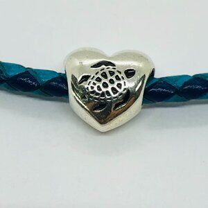 ✨✨Pandora Maui Turtle Heart Charm Heart Bead Pendant S925